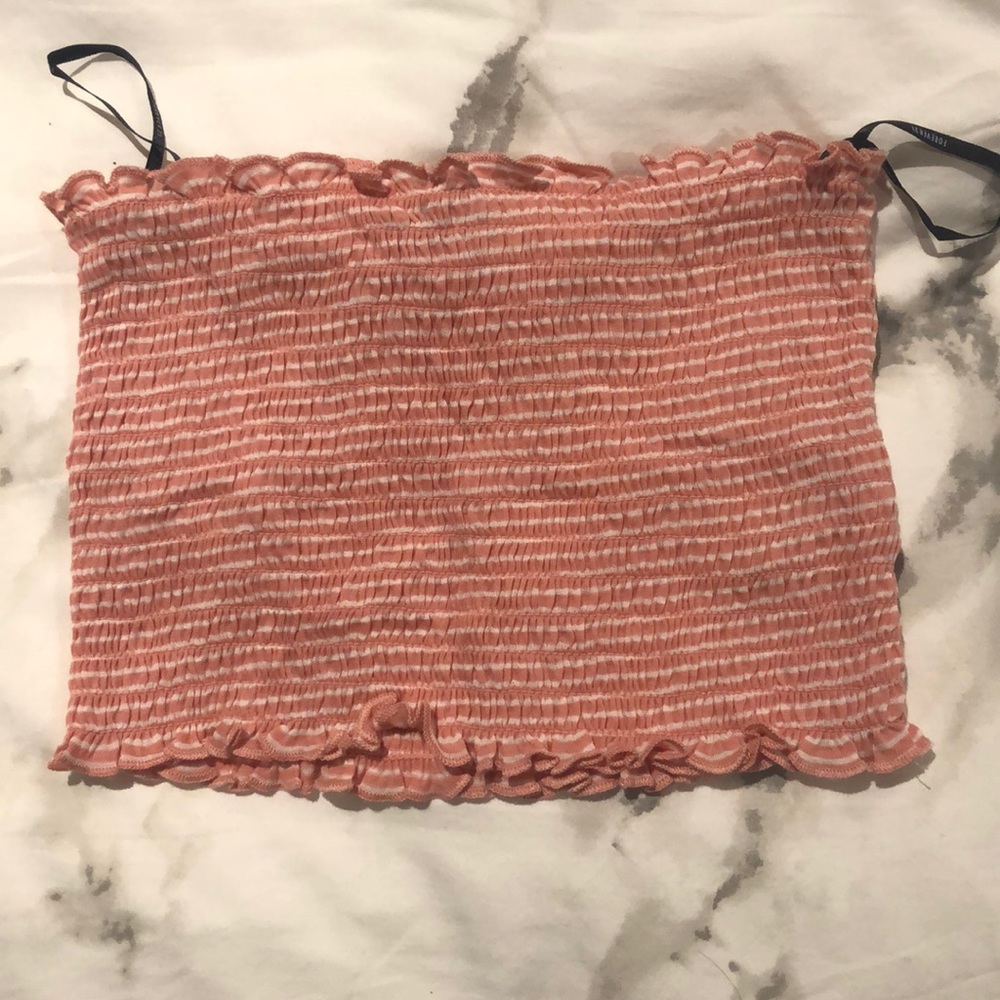 Scrunchy tube top